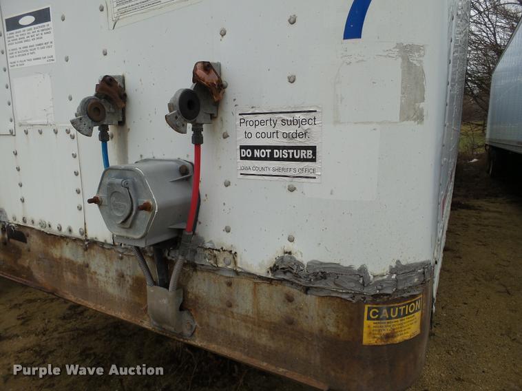 image for item DB5481 1999 Fruehauf dry van trailer