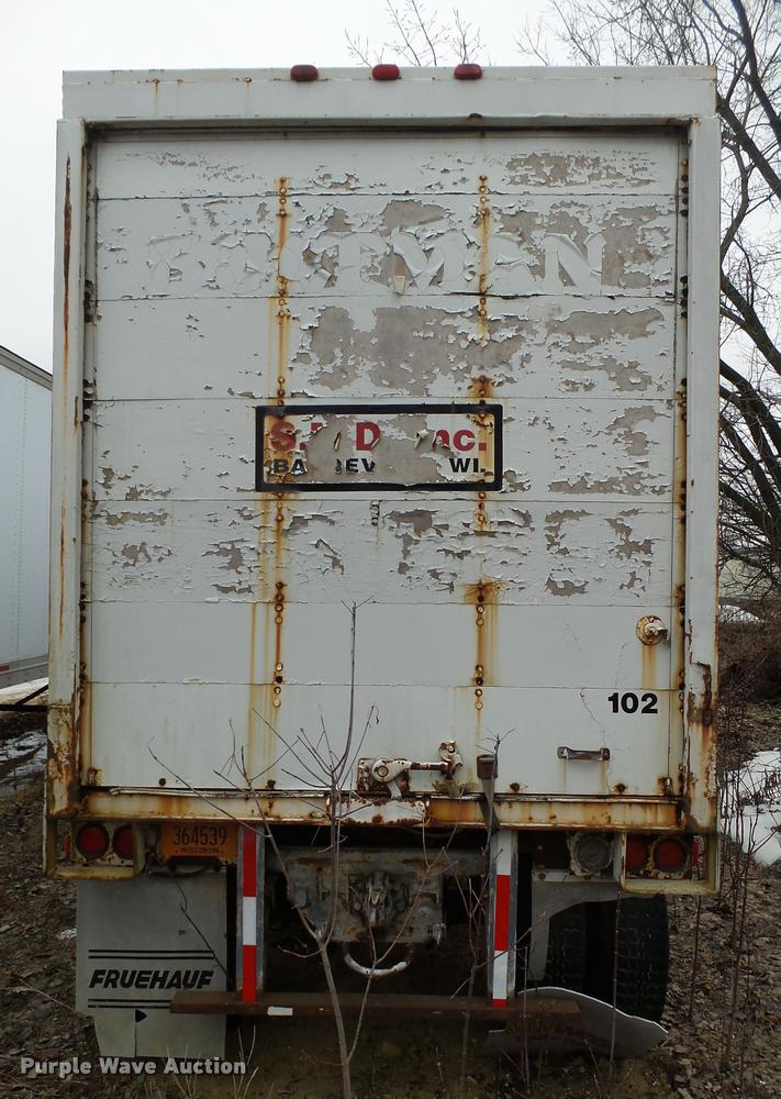 image for item DB5484 1983 Strick  dry van trailer