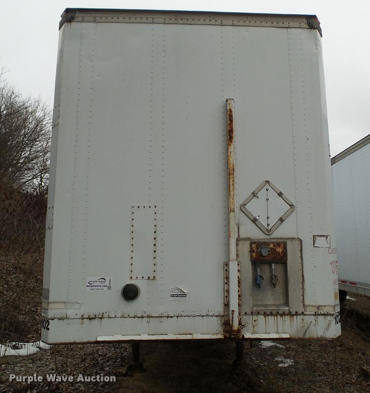 image for item DB5484 1983 Strick  dry van trailer