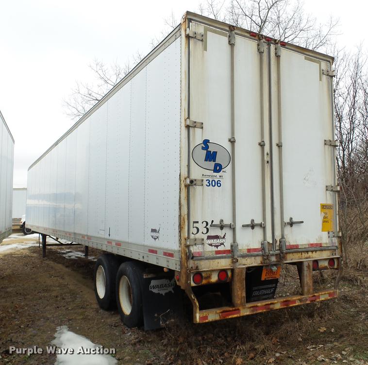 image for item DB5485 2000 Wabash dry van trailer