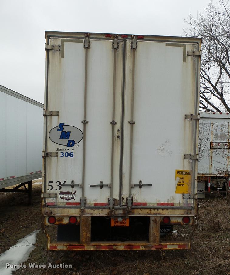 image for item DB5485 2000 Wabash dry van trailer