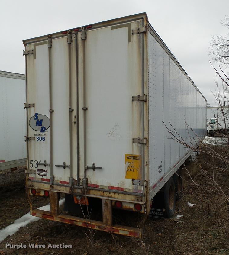 image for item DB5485 2000 Wabash dry van trailer