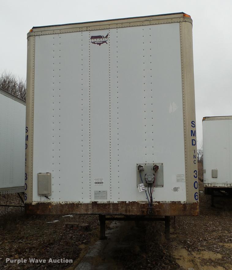 image for item DB5485 2000 Wabash dry van trailer