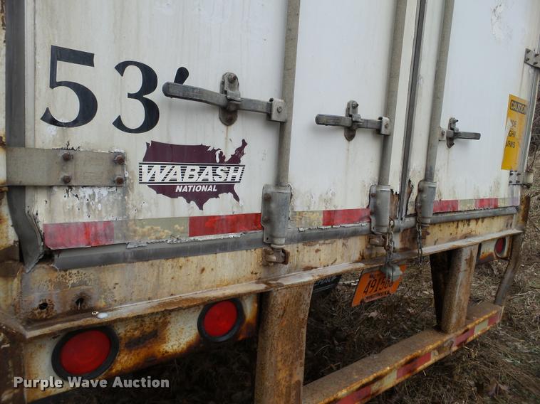 image for item DB5485 2000 Wabash dry van trailer