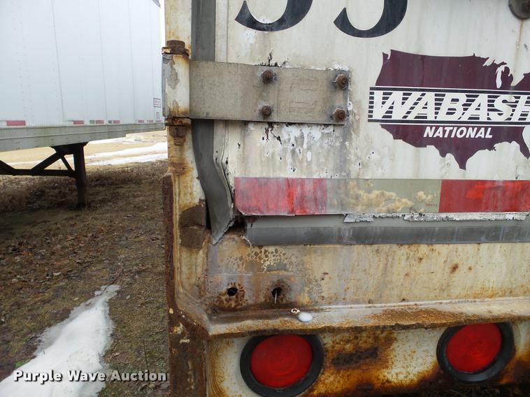 image for item DB5485 2000 Wabash dry van trailer