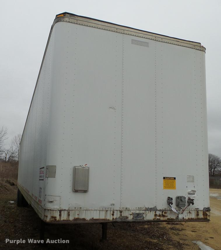 image for item DB5486 1997 Fruehauf dry van trailer