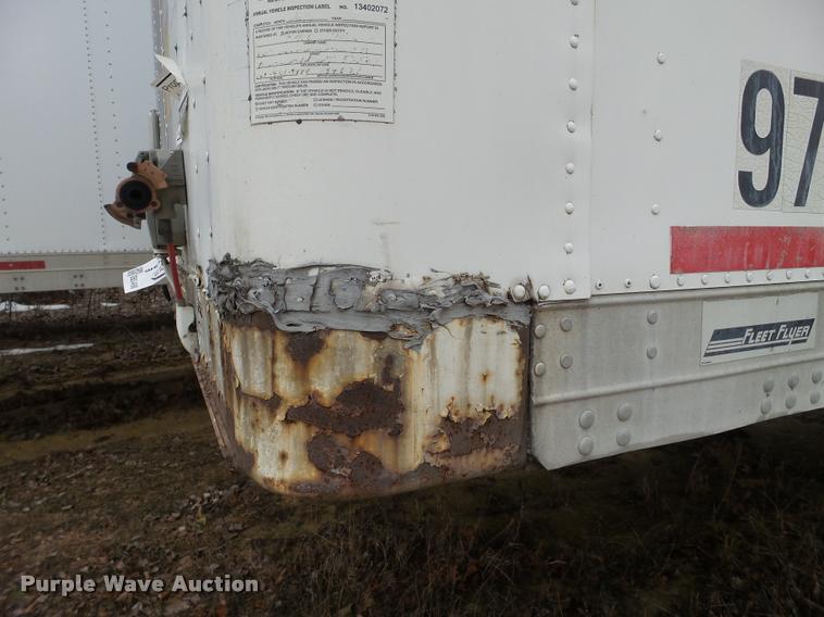 image for item DB5486 1997 Fruehauf dry van trailer