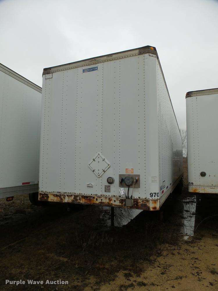 image for item DB5487 1995 Stoughton dry van trailer