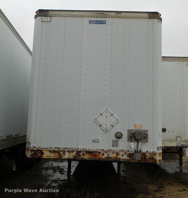 image for item DB5487 1995 Stoughton dry van trailer