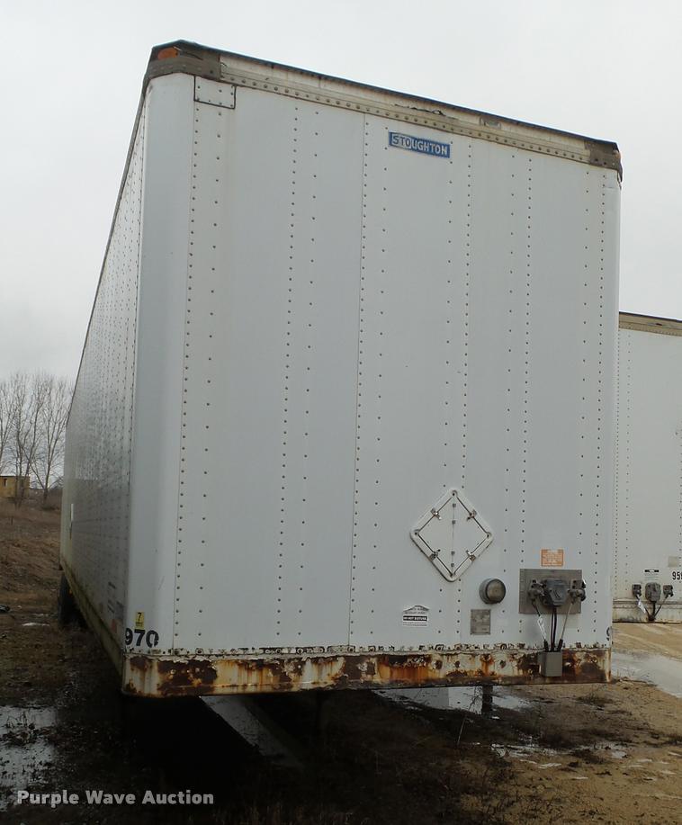 image for item DB5487 1995 Stoughton dry van trailer