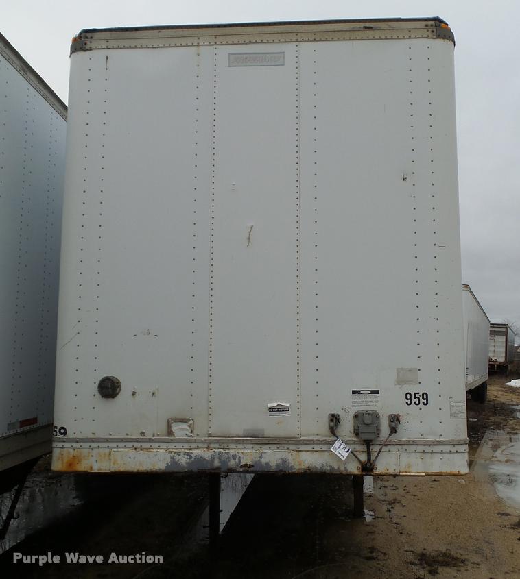 image for item DB5488 1994 Fruehauf dry van trailer