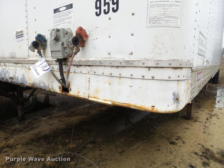 image for item DB5488 1994 Fruehauf dry van trailer