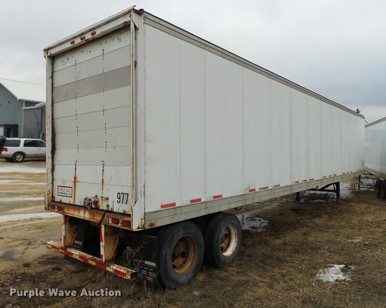 image for item DB5489 1995 Fruehauf dry van trailer