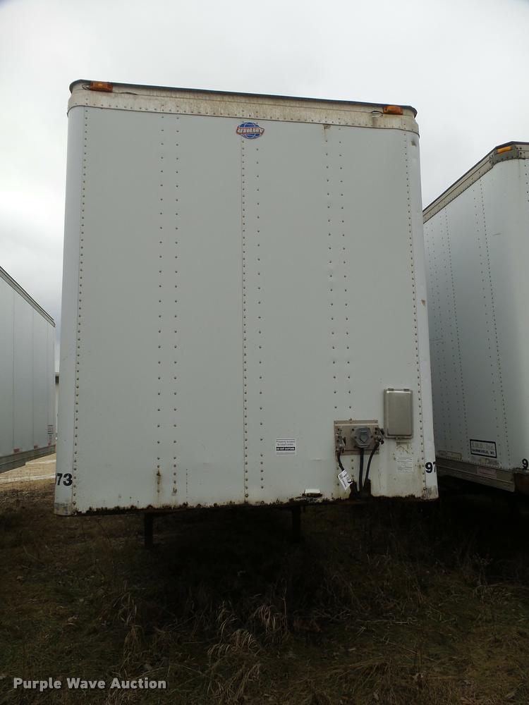 image for item DB5493 1996 Utility Trailers dry van trailer