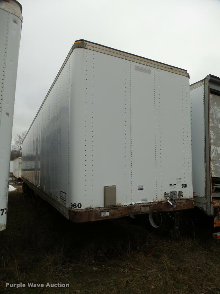 image for item DB5494 1994 Fruehauf dry van trailer