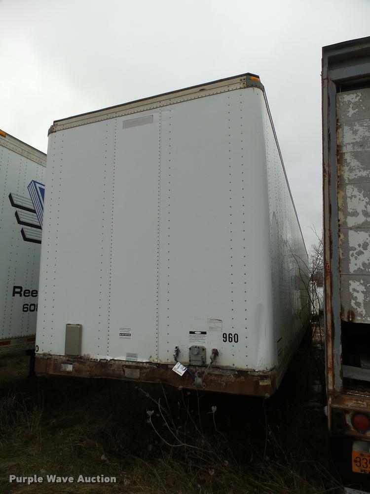 image for item DB5494 1994 Fruehauf dry van trailer