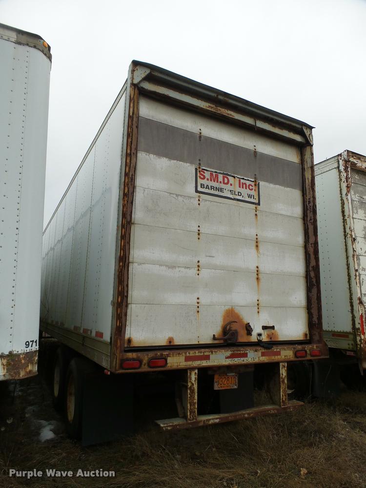 image for item DB5494 1994 Fruehauf dry van trailer