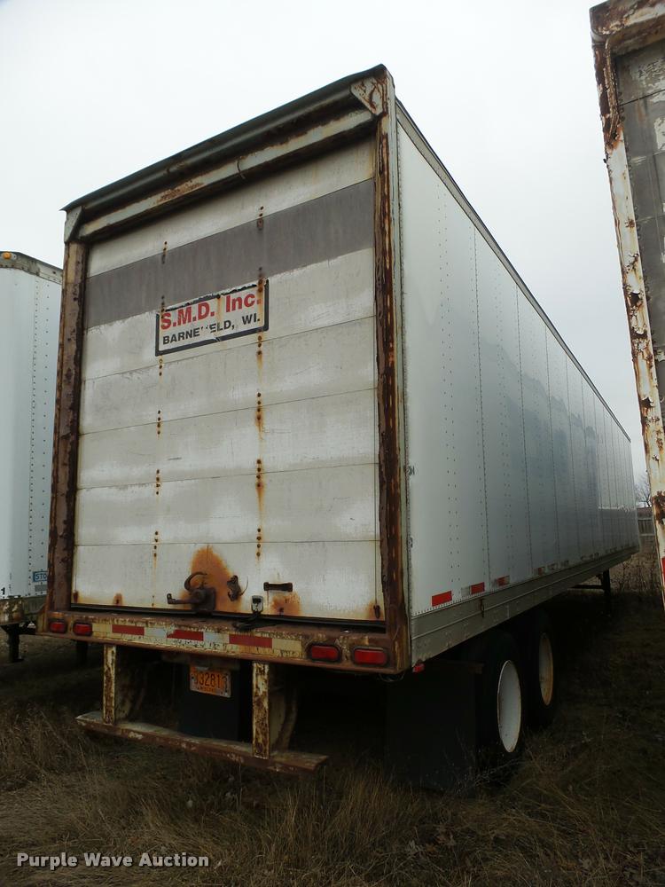 image for item DB5494 1994 Fruehauf dry van trailer