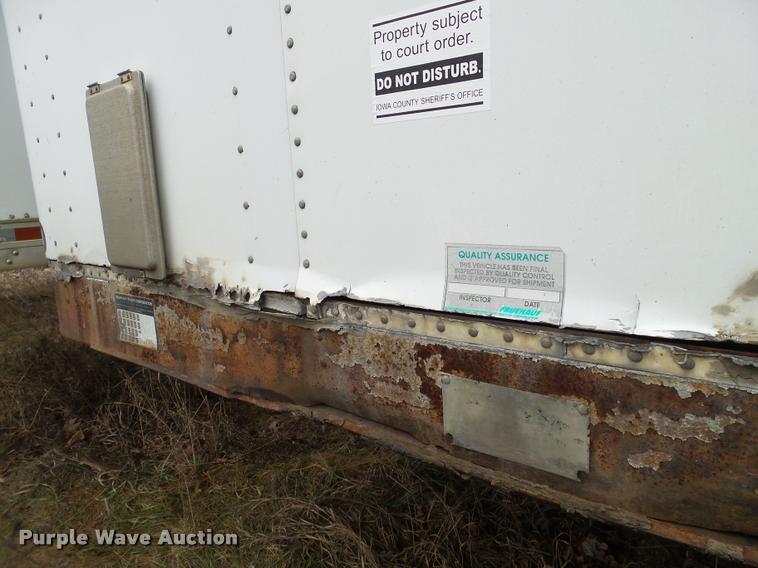 image for item DB5494 1994 Fruehauf dry van trailer