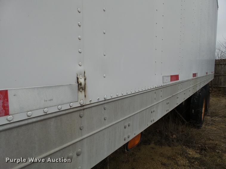 image for item DB5495 1997 Fruehauf dry van trailer