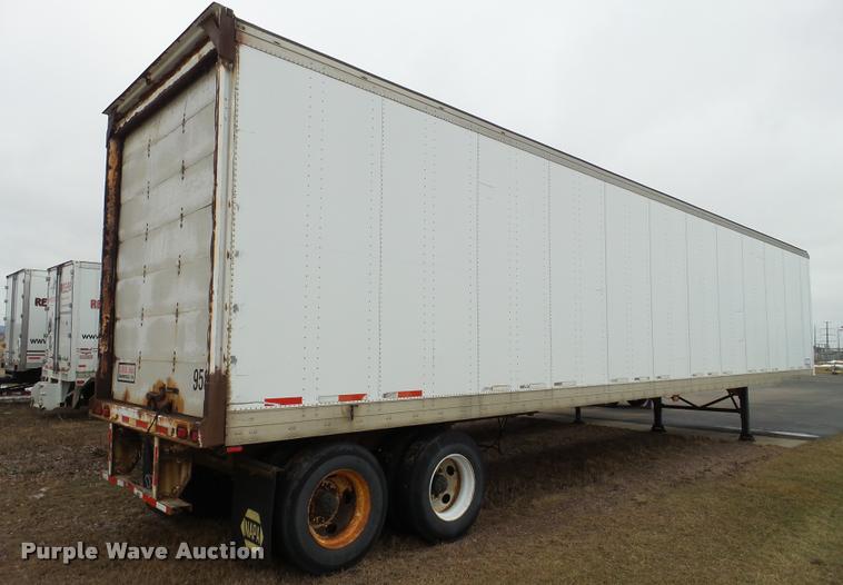 image for item K6166 1994 Fruehauf dry van trailer