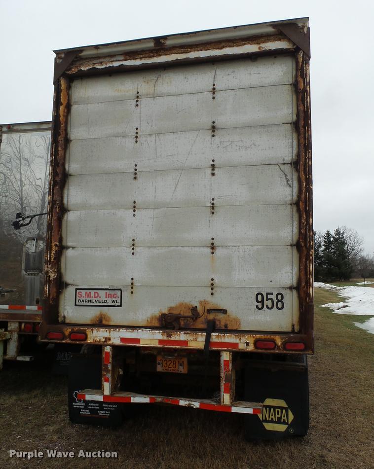 image for item K6166 1994 Fruehauf dry van trailer