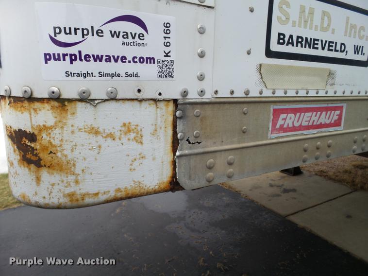 image for item K6166 1994 Fruehauf dry van trailer