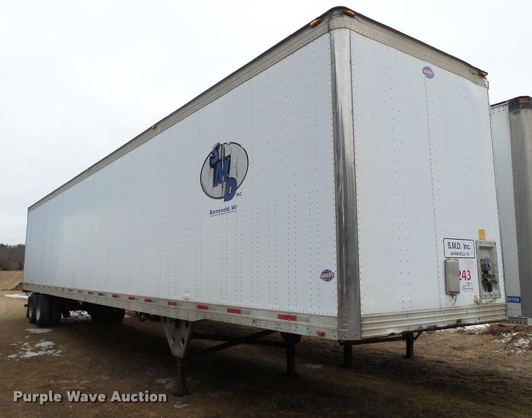 image for item K6167 2000 Utility dry van trailer