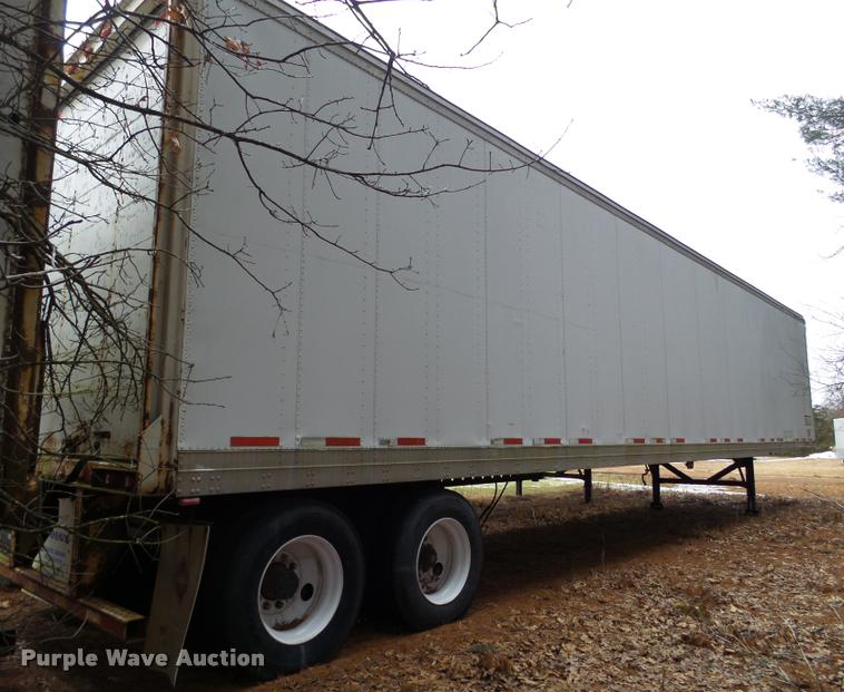 image for item K6168 1997 Fruehauf dry van trailer