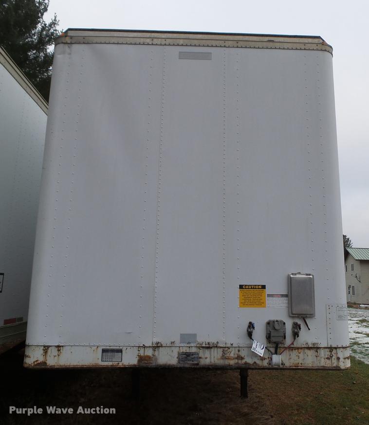 image for item K6169 1997 Fruehauf dry van trailer