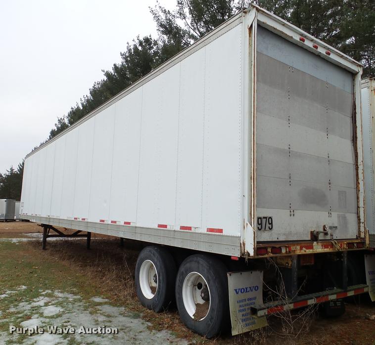 image for item K6169 1997 Fruehauf dry van trailer