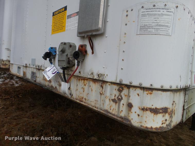 image for item K6169 1997 Fruehauf dry van trailer