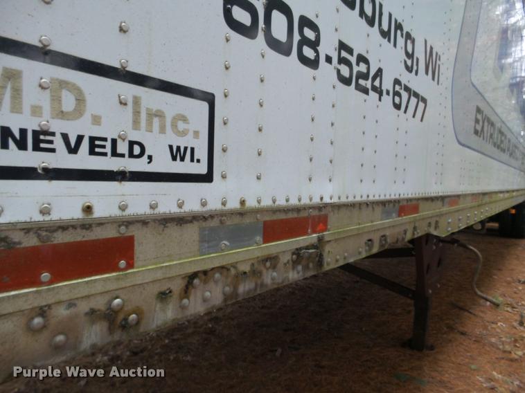 image for item K6170 1996 Utility dry van trailer