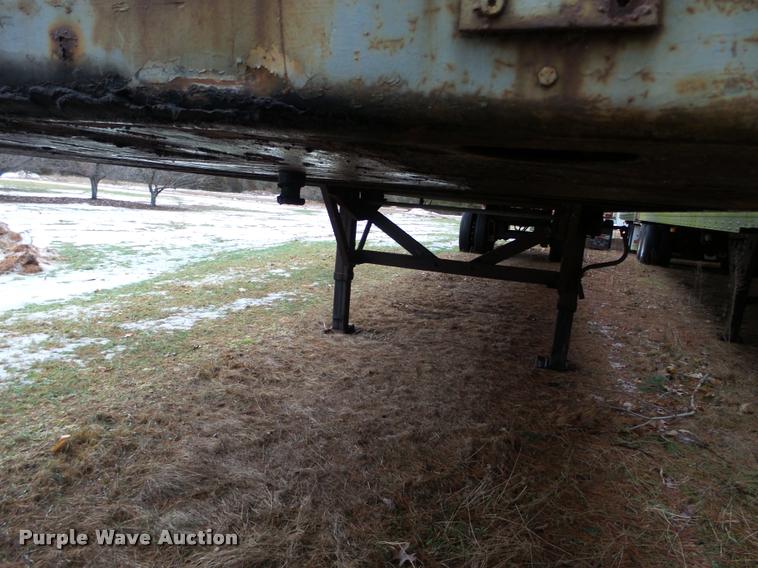 image for item K6171 1989 Fruehauf dry van trailer