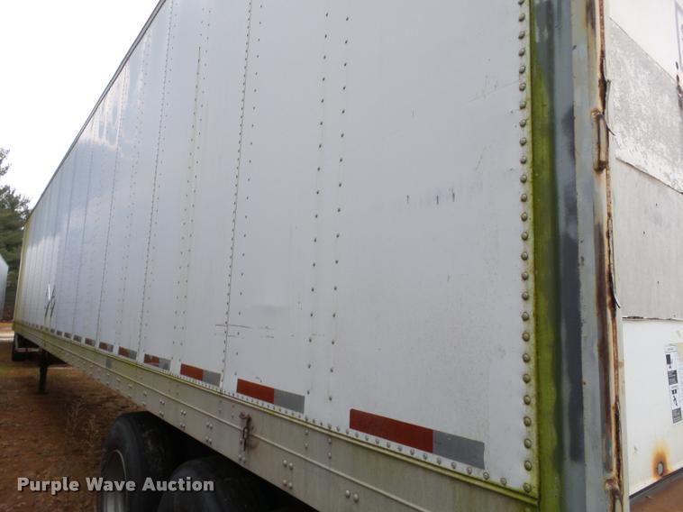 image for item K6171 1989 Fruehauf dry van trailer