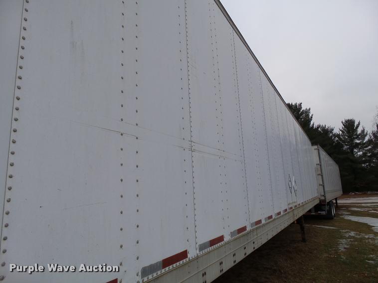 image for item K6171 1989 Fruehauf dry van trailer