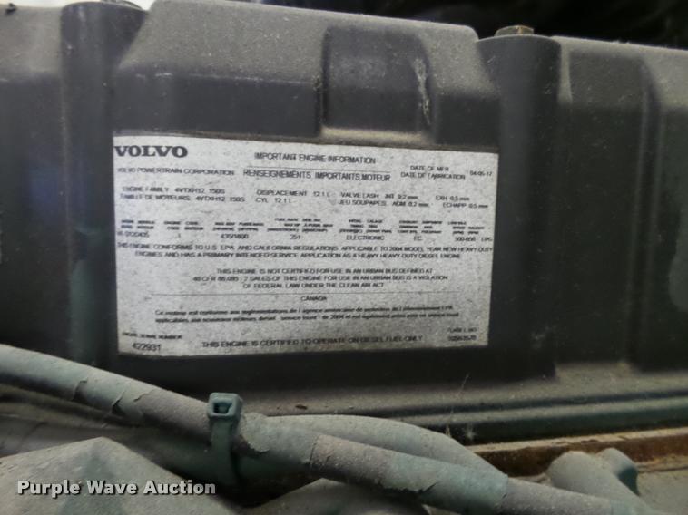 image for item K6174 2005 Volvo VNL semi truck