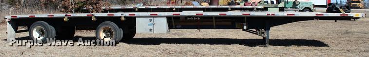 image for item L3019 1998 Utility FS2CHA flatbed trailer