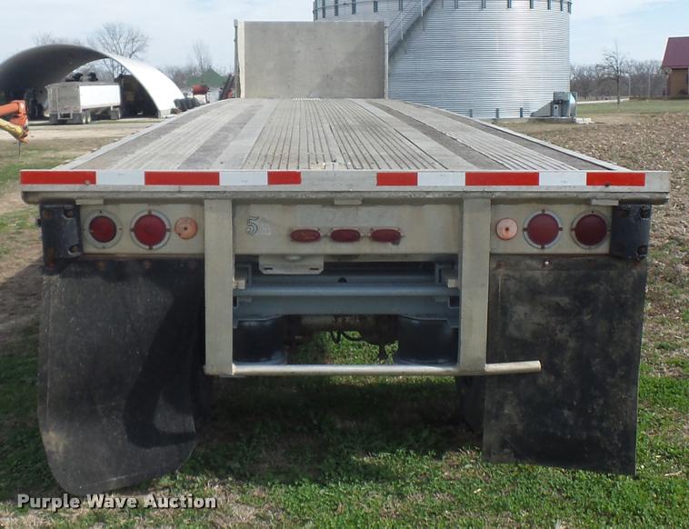 image for item L4628 1978 Dorsey flatbed trailer