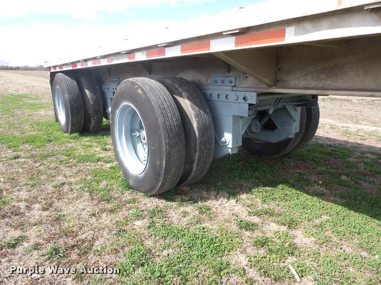 image for item L4628 1978 Dorsey flatbed trailer