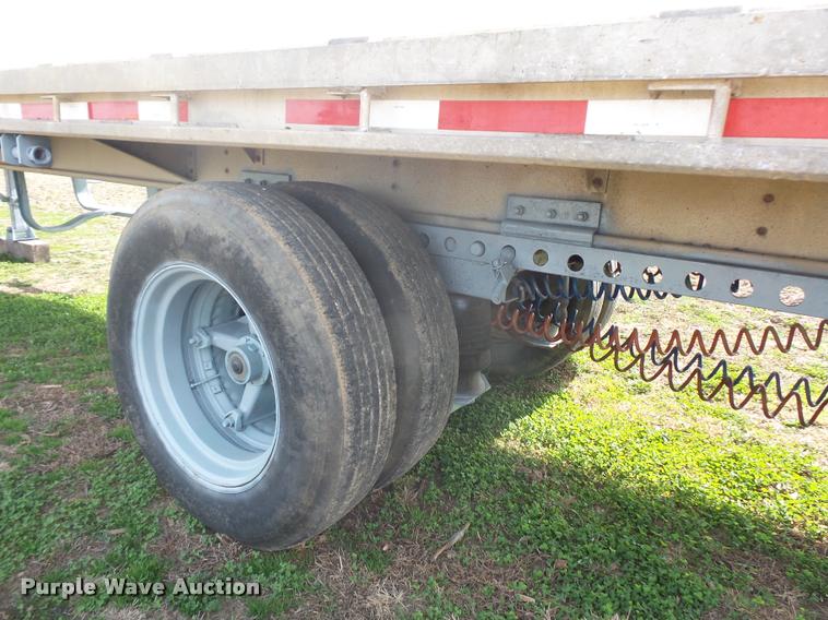 image for item L4628 1978 Dorsey flatbed trailer