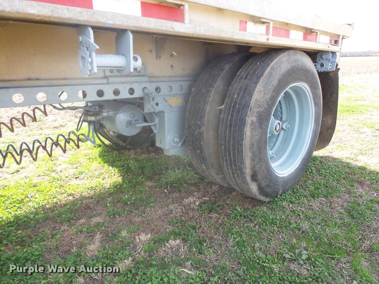 image for item L4628 1978 Dorsey flatbed trailer