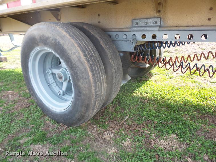 image for item L4628 1978 Dorsey flatbed trailer