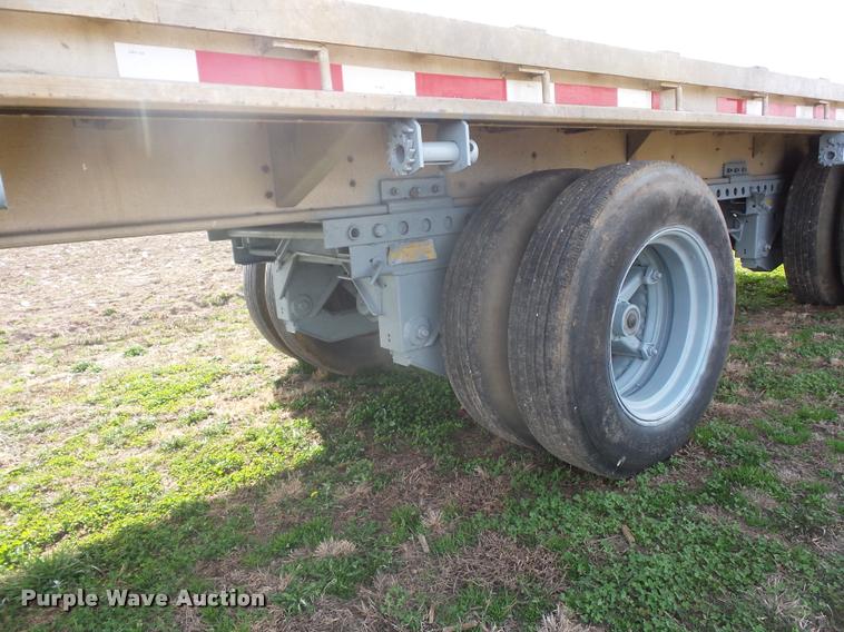 image for item L4628 1978 Dorsey flatbed trailer