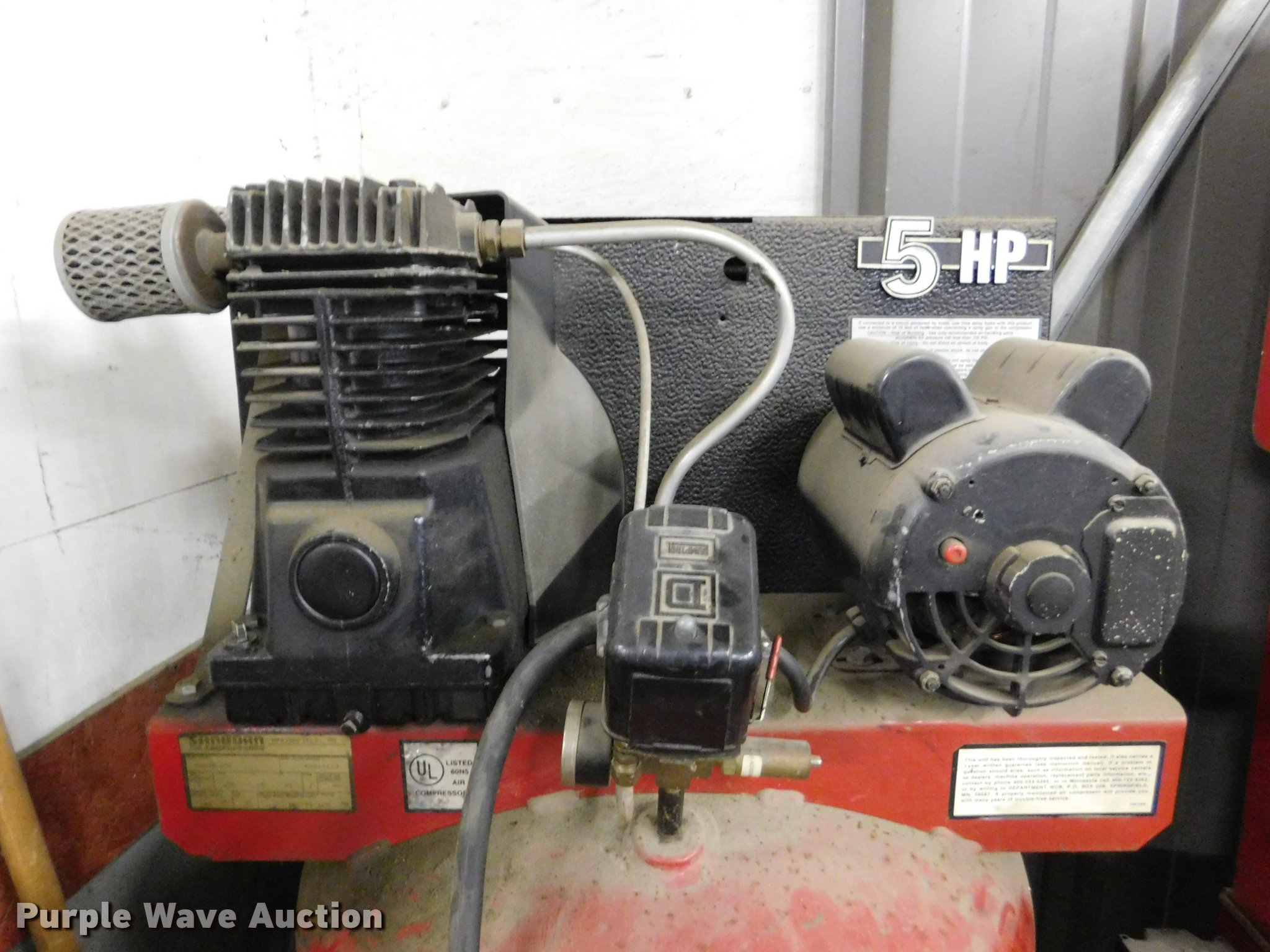 ... Magna Force air compressor Full size in new window ...