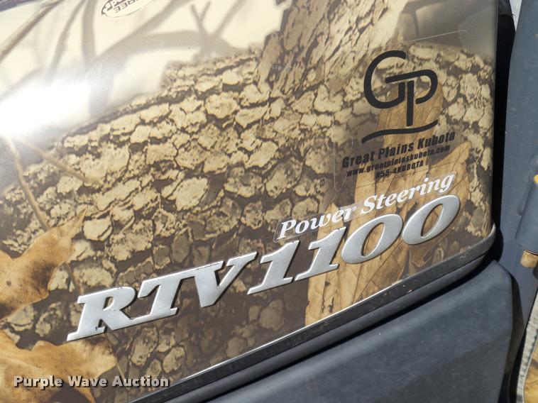 image for item AP9292 2012 Kubota RTV1100CR utility vehicle