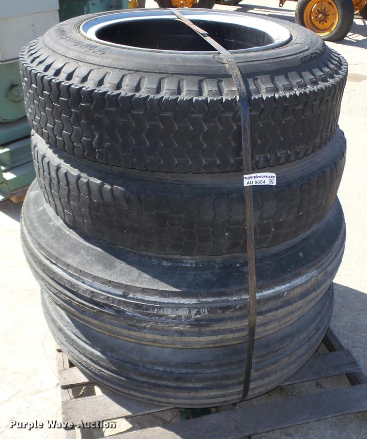 image for item AU9664 (4) tires and wheels