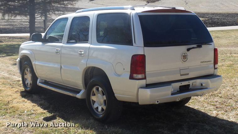 image for item BI9122 2003 Cadillac Escalade SUV