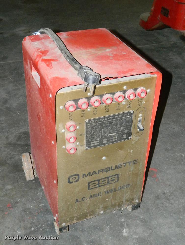 image for item BK9280 Marquette 10-118 AC welder