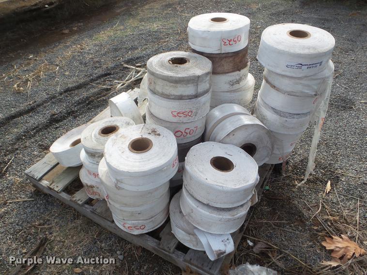 image for item BW9132 Approximately 30 rolls of white highway line striping